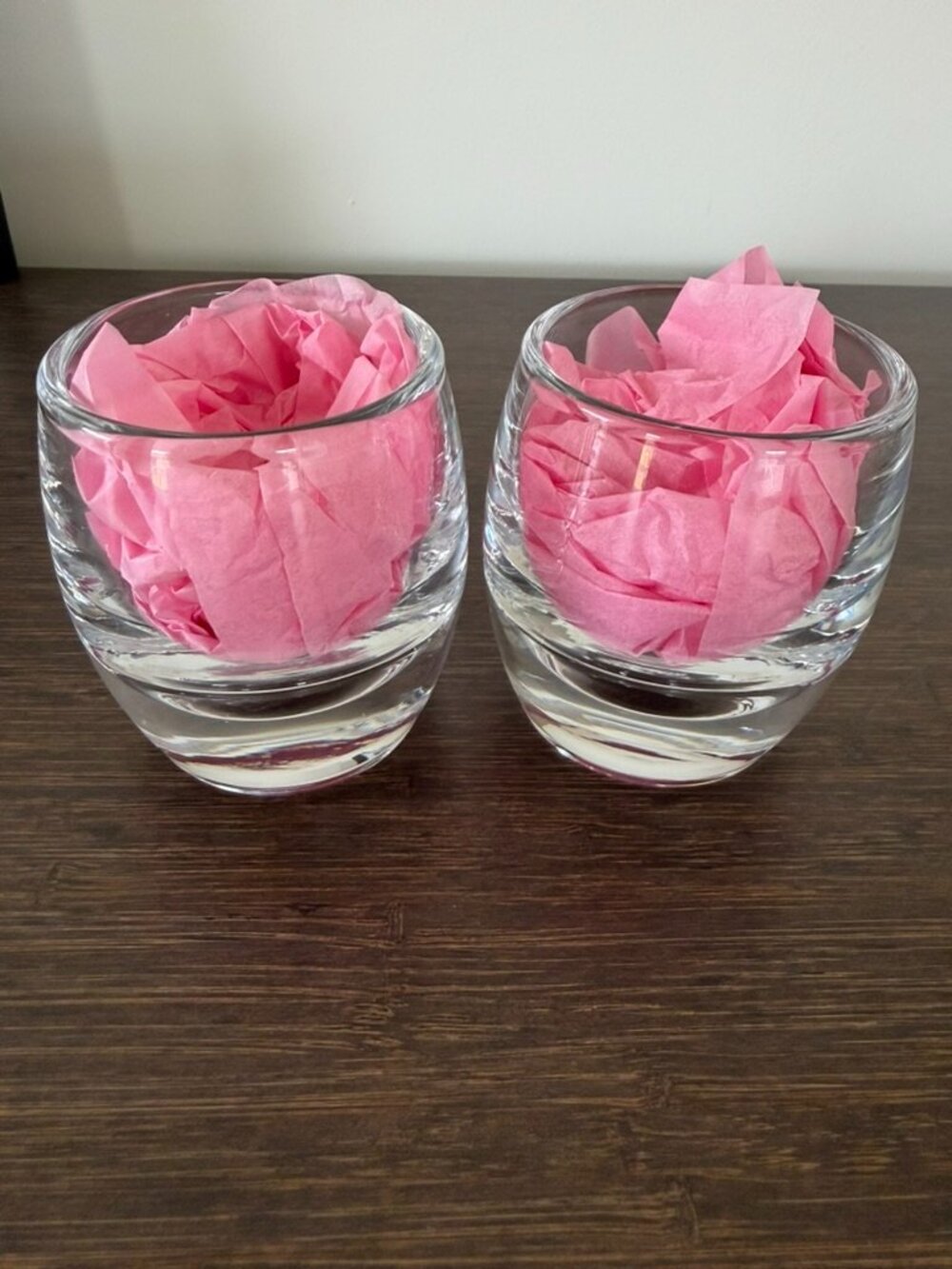 Set of 2 Crate & Barrel Bar Glasses